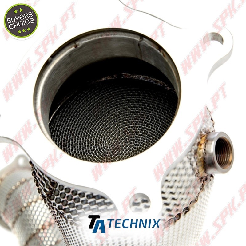 Downpipe Aço Inox C/Proteção Térmica - Porsche Macan 95B - 2.0 TFSI (2014-2018)