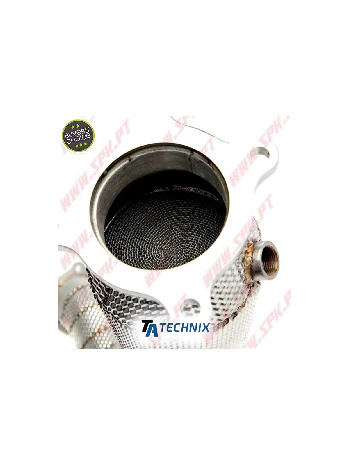 Downpipe Aço Inox C/Proteção Térmica - Porsche Macan 95B - 2.0 TFSI (2014-2018)