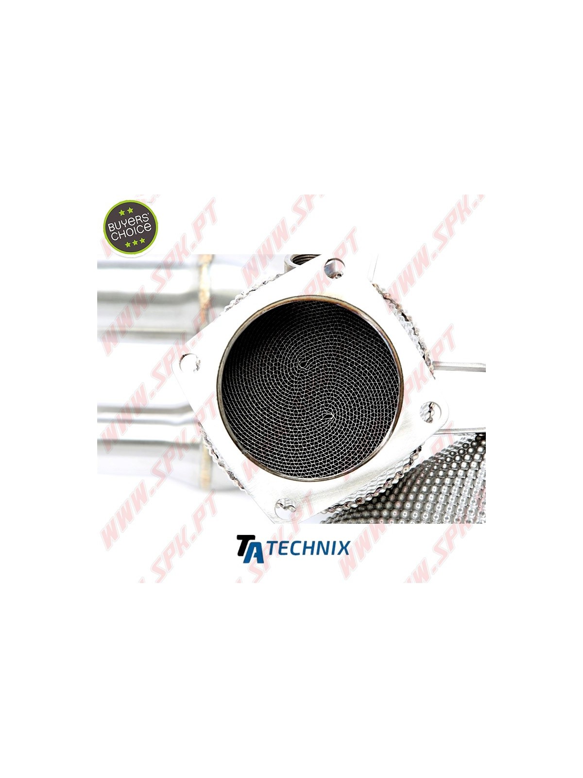 Downpipe Aço Inox C/Proteção Térmica - Porsche 911 Carrera / S 3.0 - 991.2 (2017-2019)