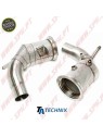 Downpipe Aço Inox C/Proteção Térmica + Catalisador - Porsche 911 Carrera 3.0 Biturbo (DFI) 992 (2019-)
