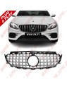 Grelha Frontal Look GTR Black+Chrome - Mercedes W213 / S213 / C238 / A238 (2016-2020)