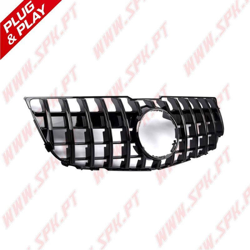 Grelha Frontal Look GTR Black - Mercedes GLK X204 (2008-2012)