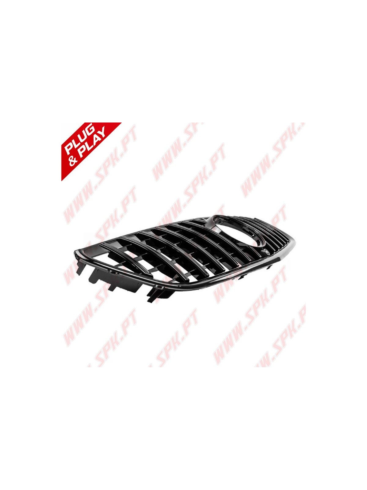 Grelha Frontal Look GTR Black - Mercedes Vito W447 (2014-2019)