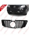 Grelha Frontal Look GTR Black - Mercedes ML W164 (2005-2008)