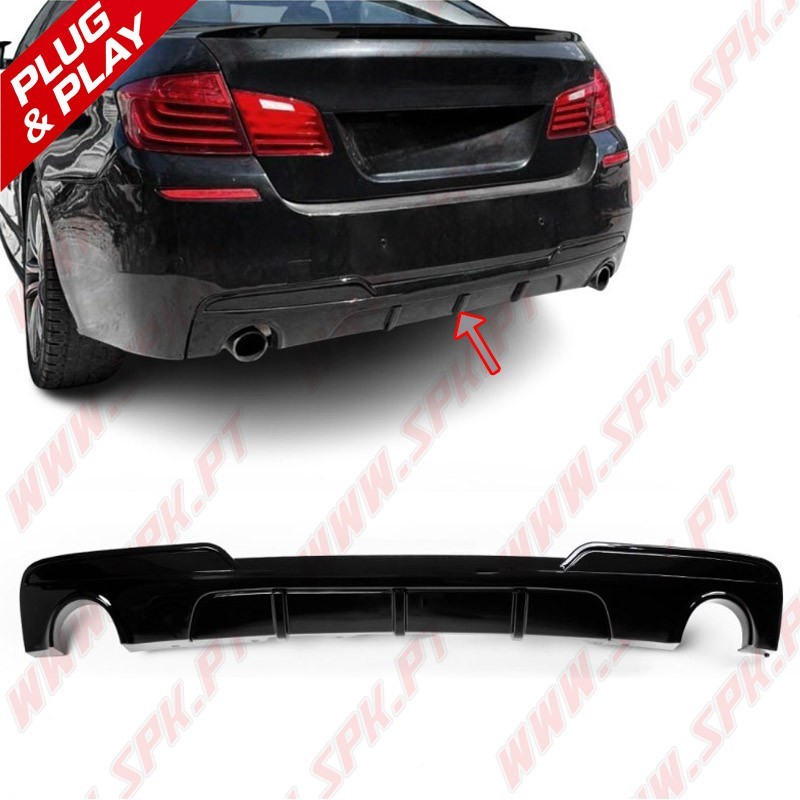 Difusor Traseiro Look 535 - BMW F10 / F11 (2010-2017)