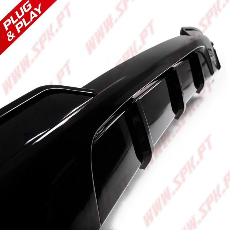 Difusor Traseiro Look M-Performance - BMW F10 / F11 (2010-2017)