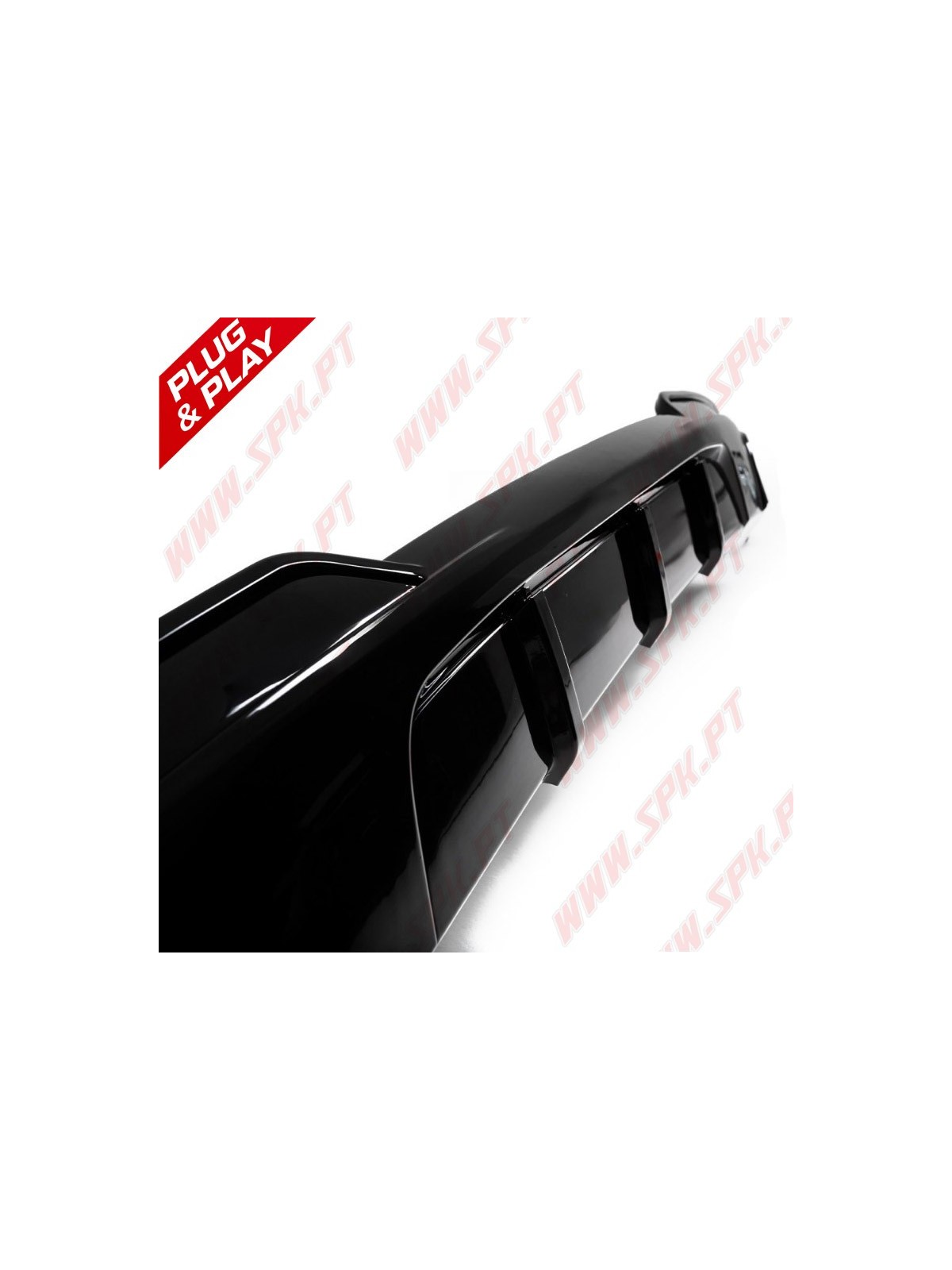 Difusor Traseiro Look M-Performance - BMW F10 / F11 (2010-2017)