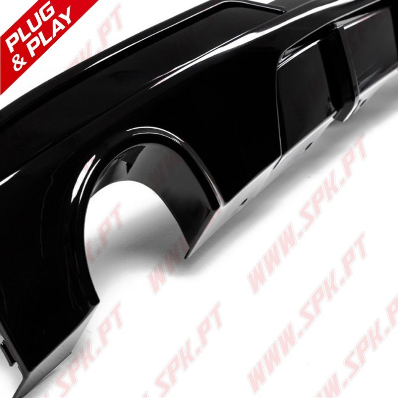 Difusor Traseiro Look M-Performance - BMW F10 / F11 (2010-2017)