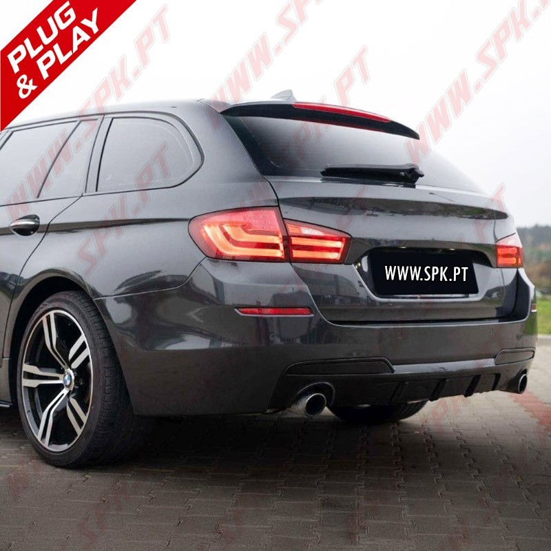 Difusor Traseiro Look M-Performance - BMW F10 / F11 (2010-2017)