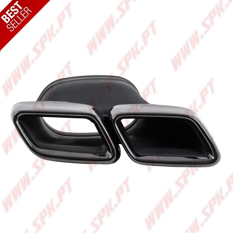 Difusor Traseiro + Ponteiras Smoke Look E63 AMG - Mercedes W213 Standard (2016-2019)