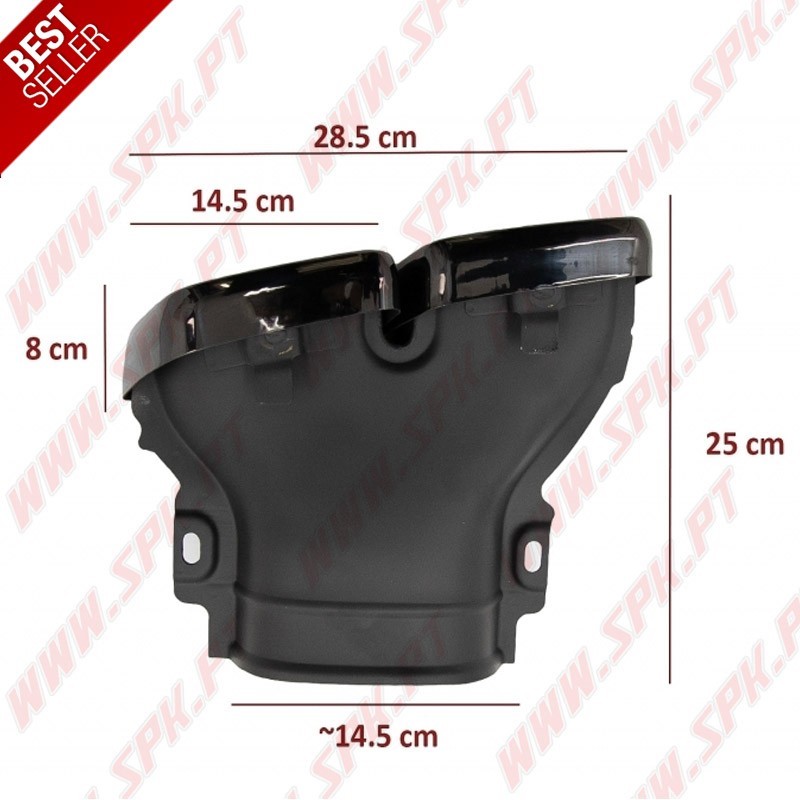 Difusor Traseiro + Ponteiras Black Edition Look E63 AMG - Mercedes W213 Sport Line (2016-2019)