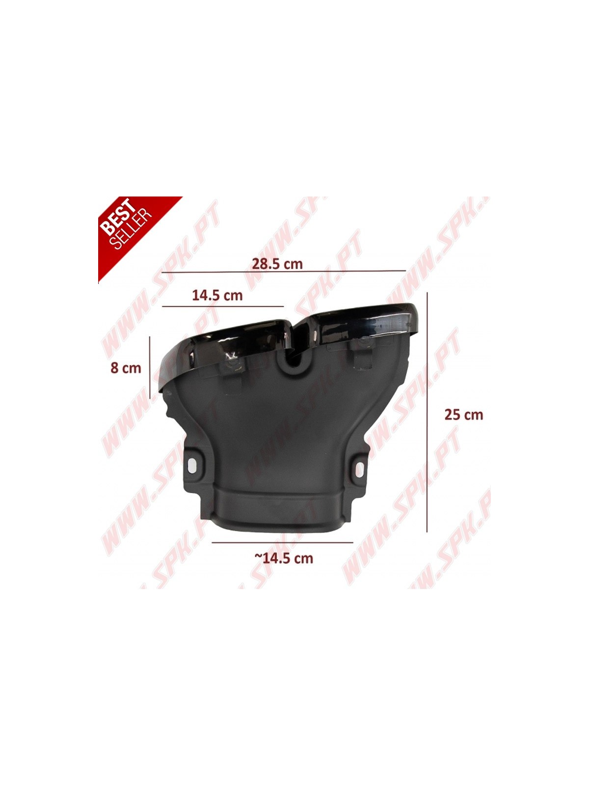 Difusor Traseiro + Ponteiras Black Edition Look E63 AMG - Mercedes W213 Sport Line (2016-2019)