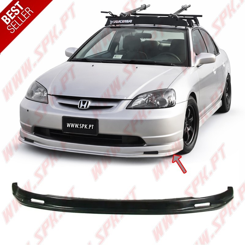 Lip Spoiler Frontal Look Mugen - Honda Civic ES / EM (2000-2003)