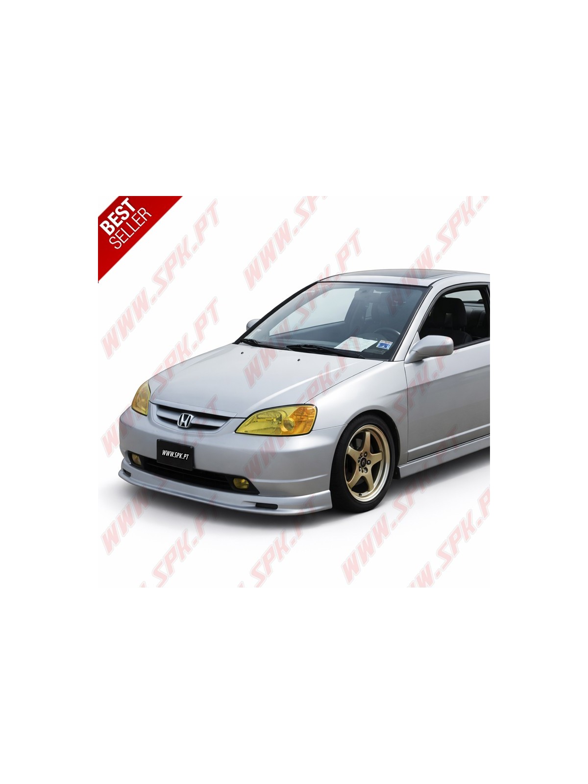 Lip Spoiler Frontal Look Mugen - Honda Civic ES / EM (2000-2003)