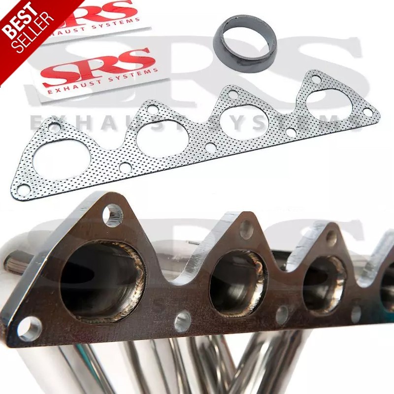 Colectores de Escape Inox 2.5" - Honda Civic / CRX / Integra - B16 (1987-1993)