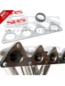 Colectores de Escape Inox 2.5" - Honda Civic / CRX / Integra - B16 (1987-1993)