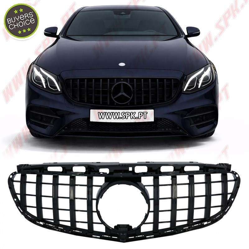 Grelha Frontal Look GTR Black - Mercedes W212 / S212 (2013-2016)