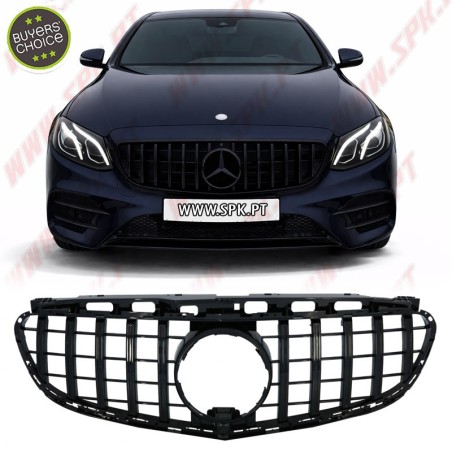 Grelha Frontal Look GTR Black - Mercedes W212 / S212 (2013-2016)