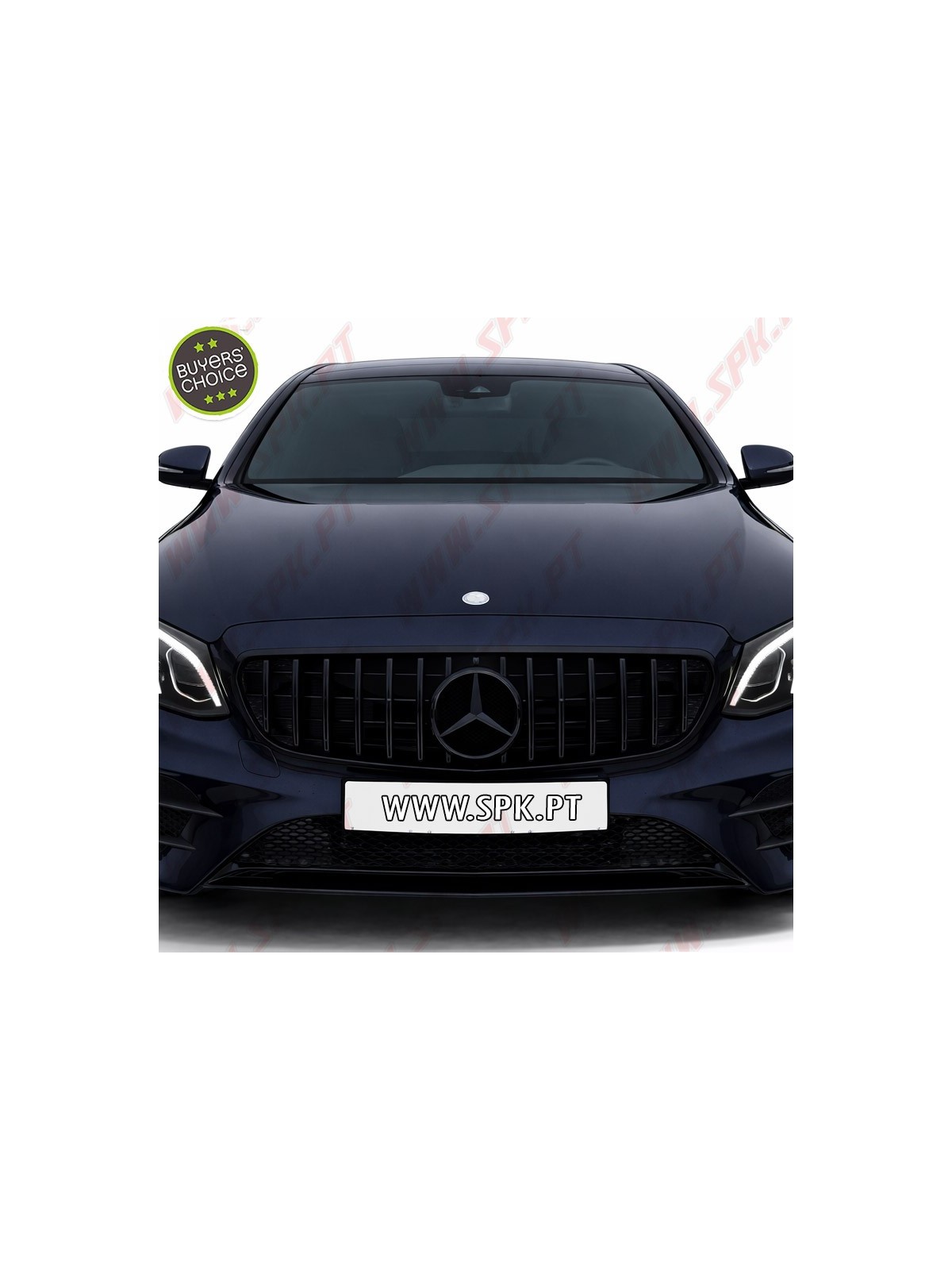 Grelha Frontal Look GTR Black - Mercedes W212 / S212 (2013-2016)