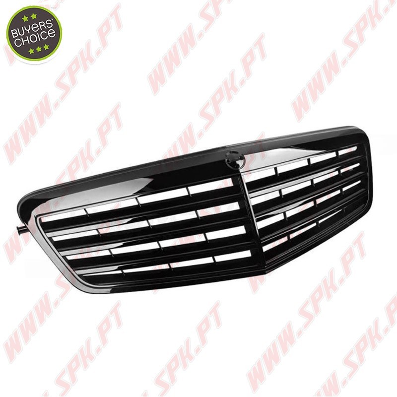 Grelha Frontal Look Sport Black Gloss - Mercedes W211 (2006-2009)