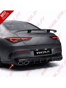 Difusor Traseiro + Ponteiras Look 45s AMG - Mercedes CLA C118 / X118 Sport Line (2019-2025)