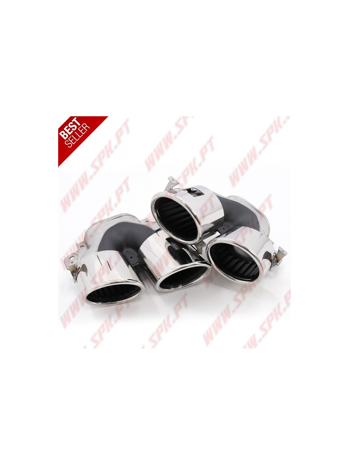 Difusor Traseiro + Ponteiras Look 45s AMG - Mercedes CLA C118 / X118 Sport Line (2019-2025)