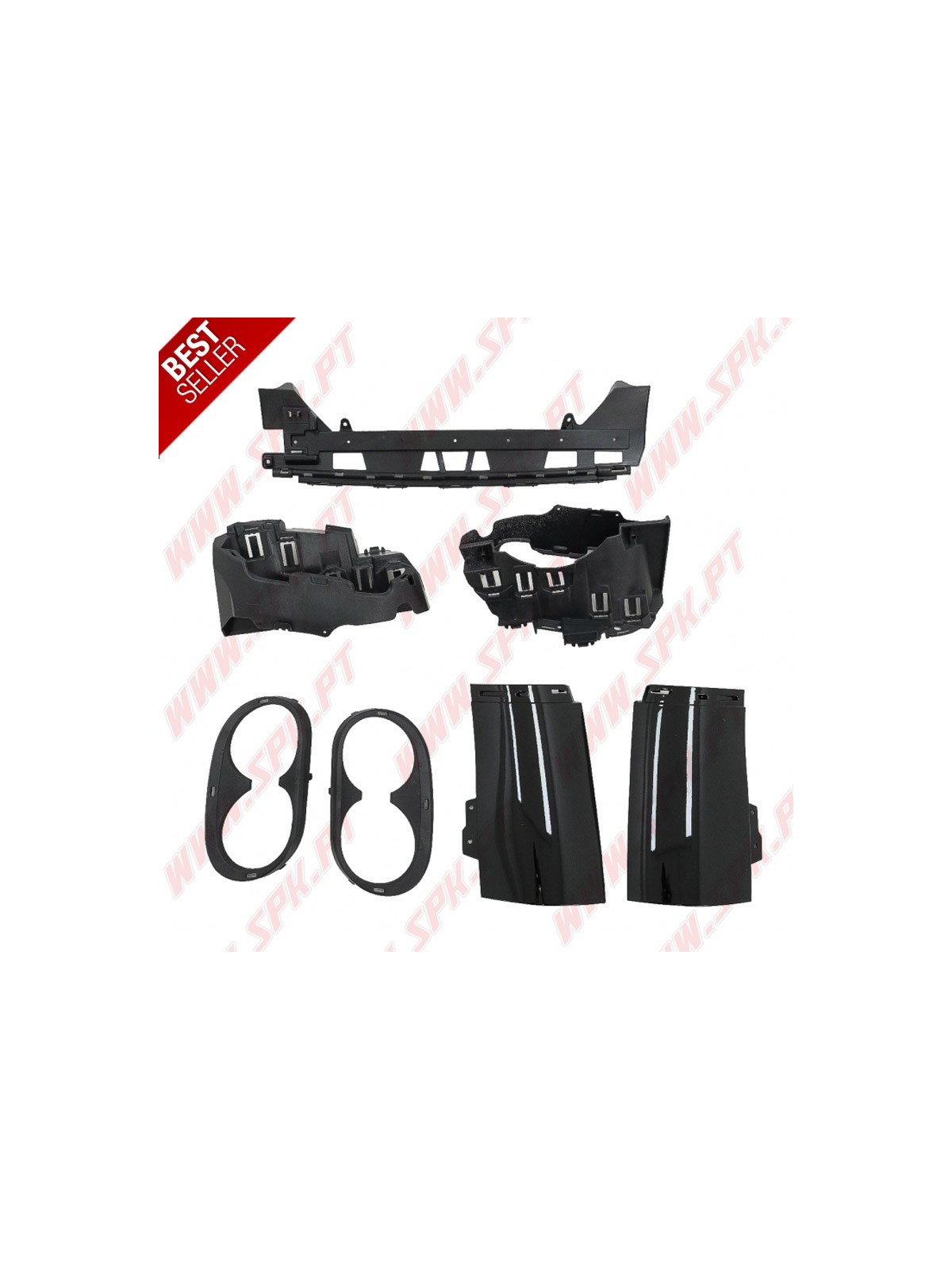 Difusor Traseiro + Ponteiras Look 45s AMG - Mercedes CLA C118 / X118 Sport Line (2019-2025)