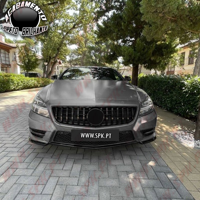 Grelha Frontal Look GTR Black - Mercedes CLS W218 / C218 (2011-2014)