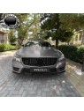 Grelha Frontal Look GTR Black - Mercedes CLS W218 / C218 (2011-2014)