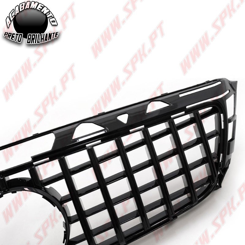 Grelha Frontal Look GTR Black - Mercedes CLS W218 / C218 (2011-2014)