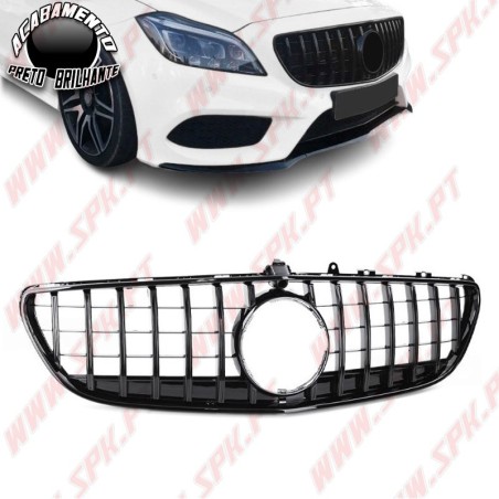 Grelha Frontal Look GTR Black - Mercedes CLS W218 / C218 (2014-2018)