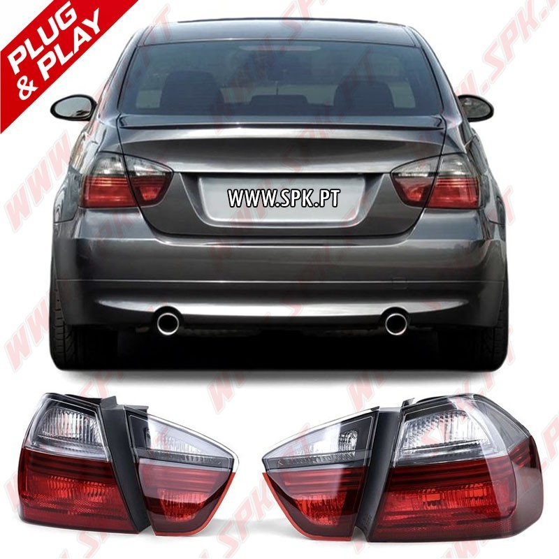 Farolins Cristal Smoke - BMW E90 Sedan (2005-2008)