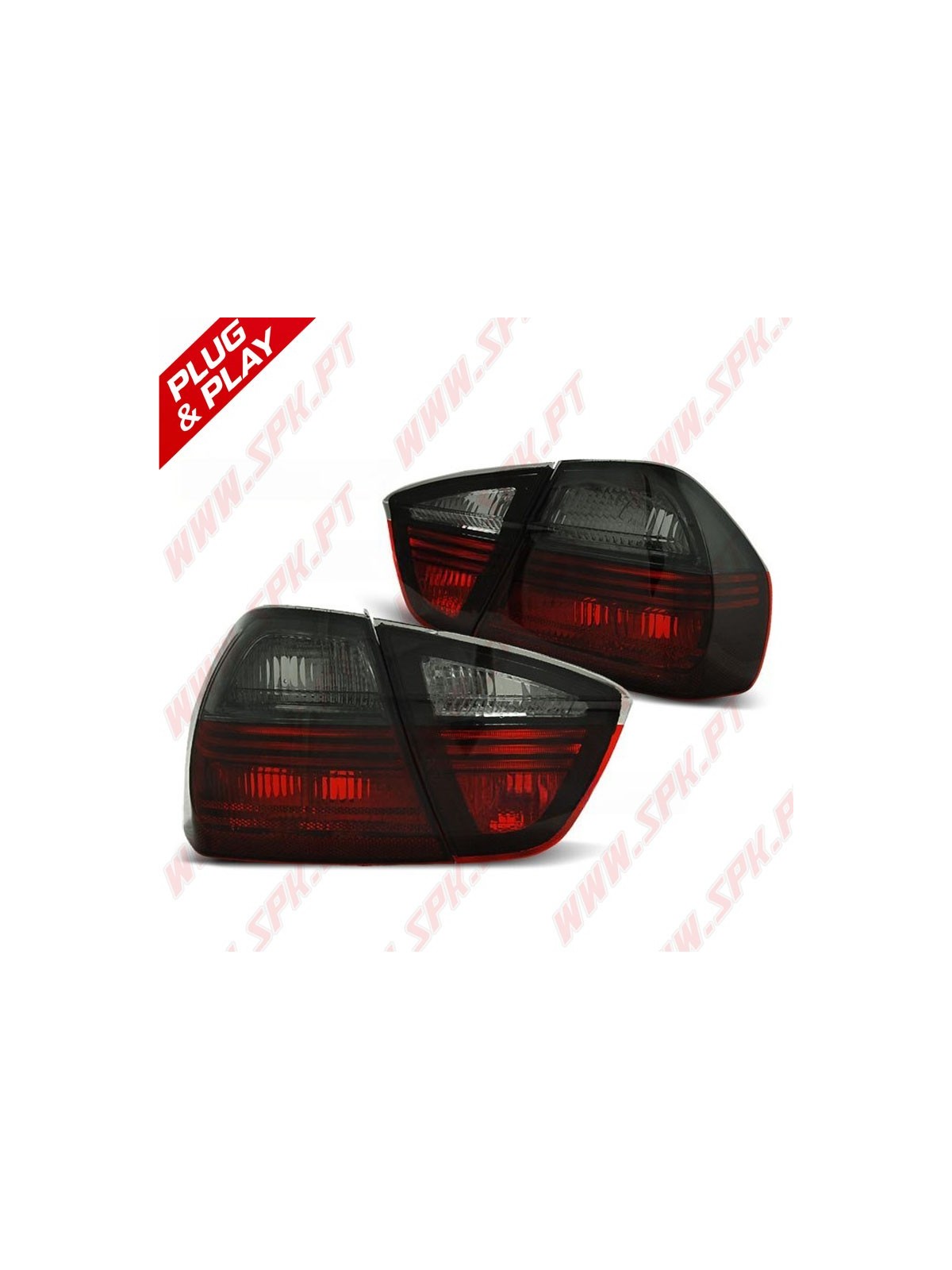 Farolins Cristal Smoke - BMW E90 Sedan (2005-2008)