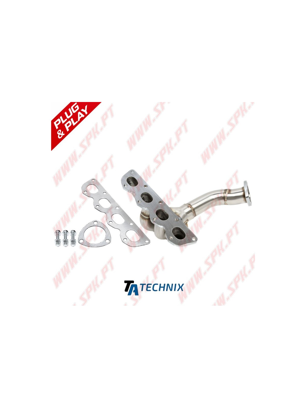 Colectores de Escape Inox - Opel Astra H / Vectra C / Signum / Zafira B - 1.6 / 1.8 16V (2005-2015)