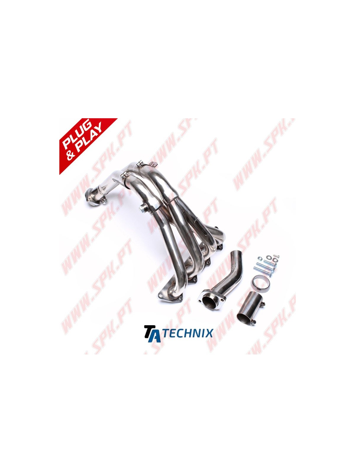 Colectores de Escape Inox - Opel Astra G / Zafira A - 1.4 / 1.6 16V (1998-2009)