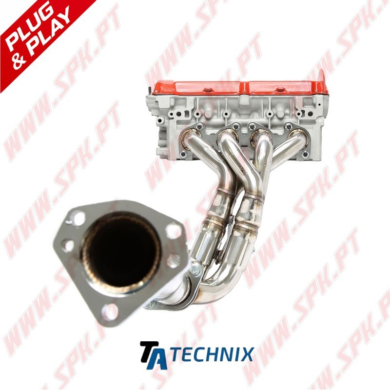 Colectores de Escape Inox - VW Golf 1 - 1.8 16v (1974-1984)