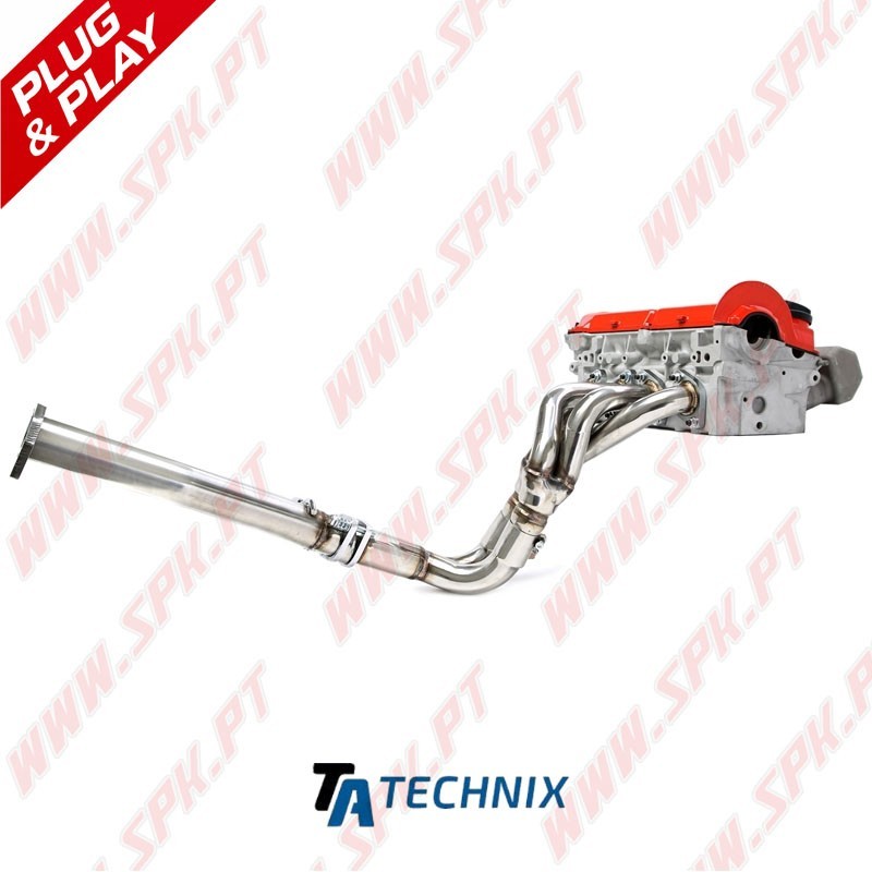 Colectores de Escape Inox - VW Golf 1 - 1.8 16v (1974-1984)