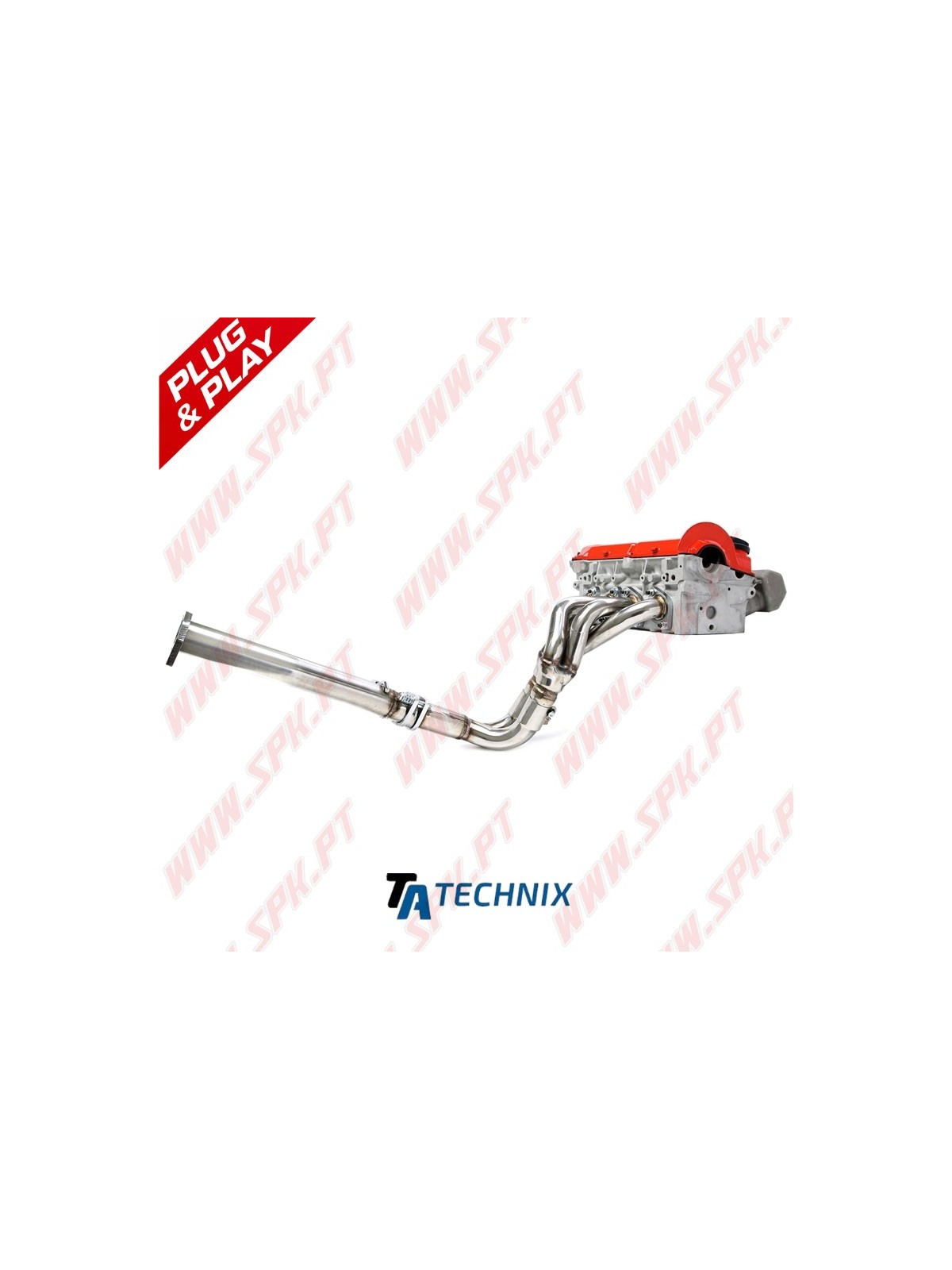 Colectores de Escape Inox - VW Golf 1 - 1.8 16v (1974-1984)