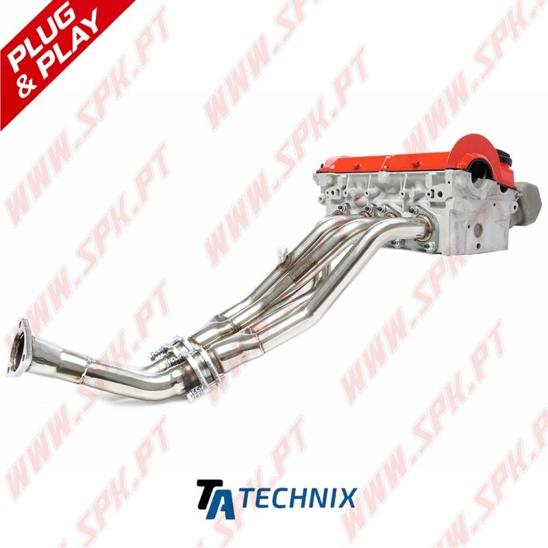 Colectores de Escape Inox - VW Golf 2 / Golf 3 / Jetta 2 / Corrado / Passat 35i - 1.8 / 2.0 16v (1986-1997)