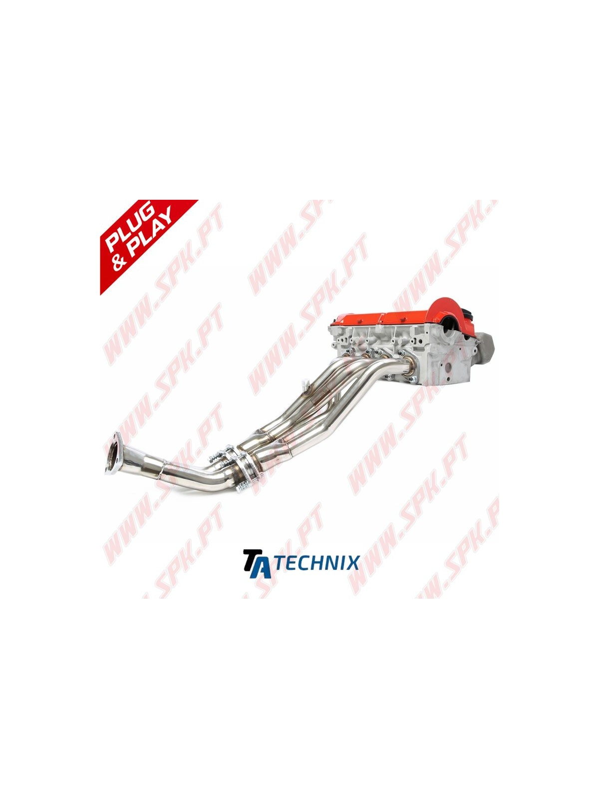 Colectores de Escape Inox - VW Golf 2 / Golf 3 / Jetta 2 / Corrado / Passat 35i - 1.8 / 2.0 16v (1986-1997)