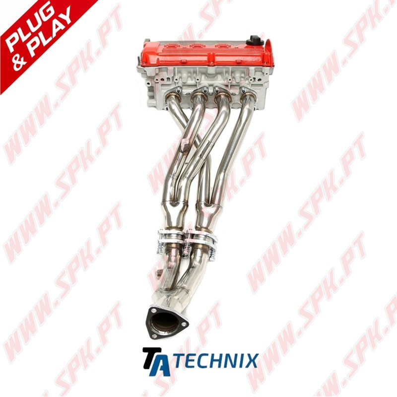 Colectores de Escape Inox - VW Golf 2 / Golf 3 / Jetta 2 / Corrado / Passat 35i - 1.8 / 2.0 16v (1986-1997)