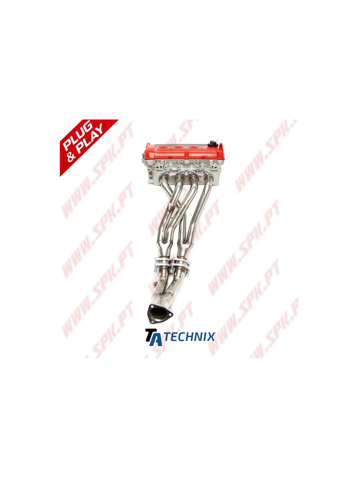 Colectores de Escape Inox - VW Golf 2 / Golf 3 / Jetta 2 / Corrado / Passat 35i - 1.8 / 2.0 16v (1986-1997)