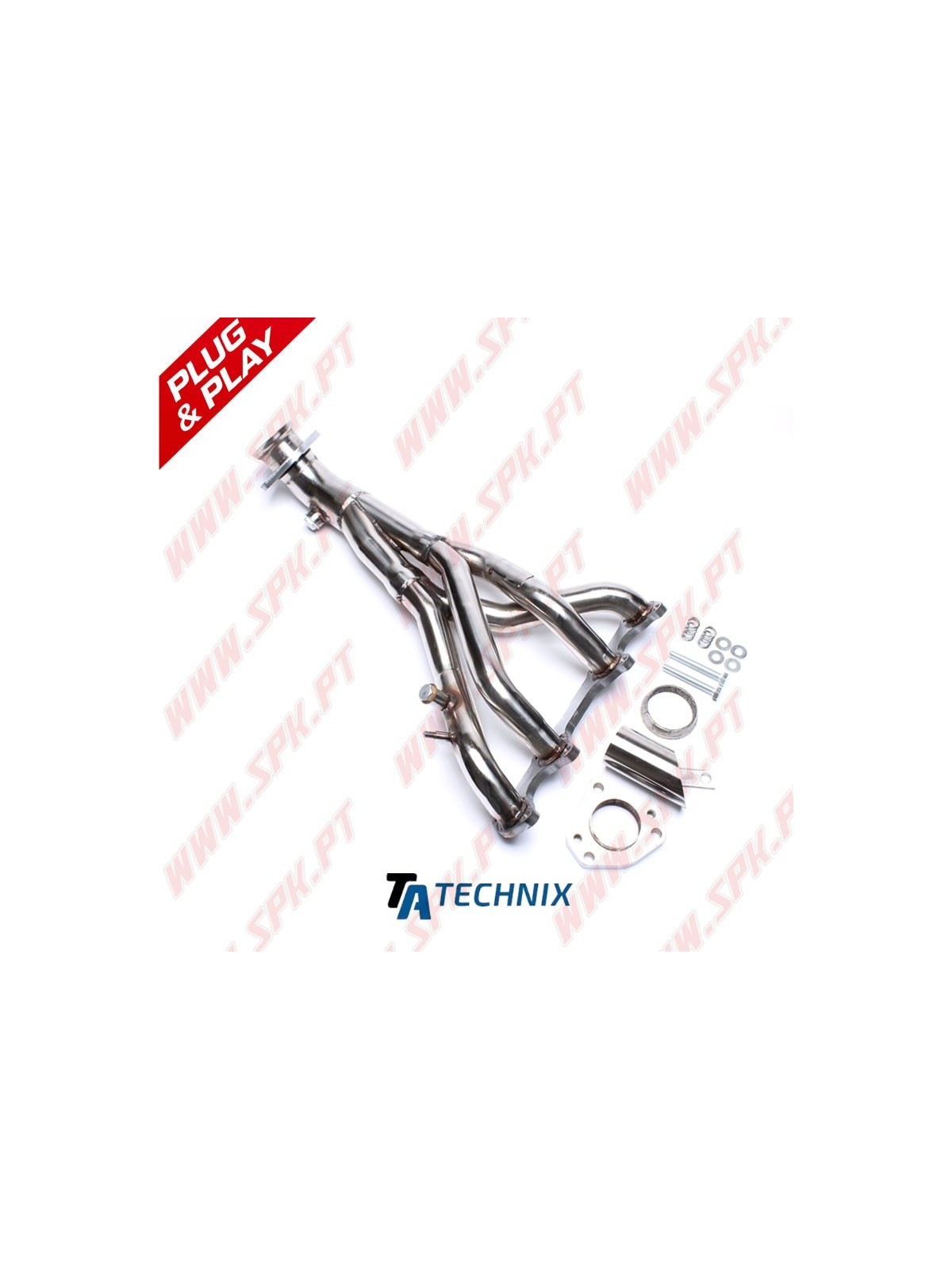 Colectores de Escape Inox - VW Golf 2 / Golf 3 / Jetta 2 / Vento / Corrado / Passat 35i - 1.8 / 2.0 8v (1983-2002)