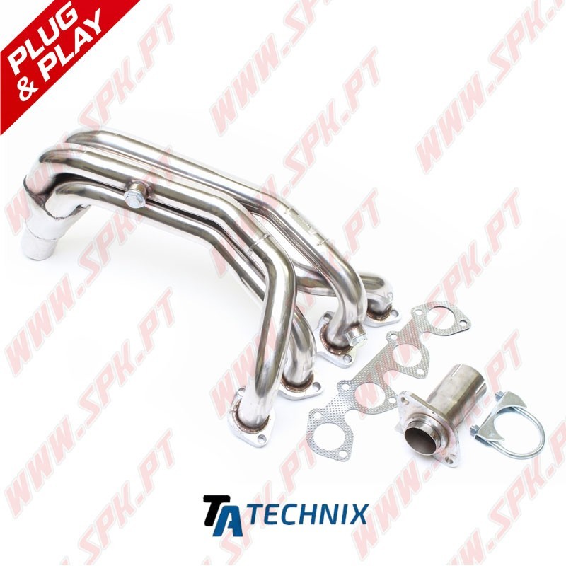 Colectores de Escape Inox - Peugeot 206 Citroen C2 / C3 - 1.4 8v (1998-)