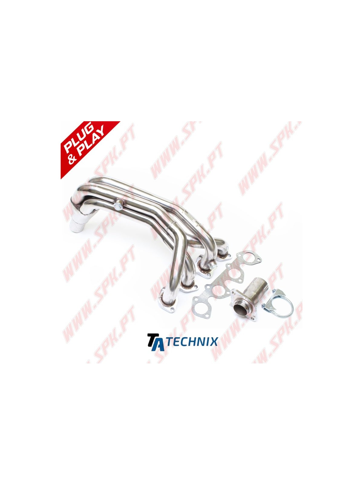 Colectores de Escape Inox - Peugeot 206 Citroen C2 / C3 - 1.4 8v (1998-)