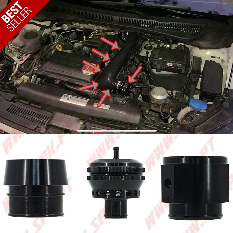 Kit Dump Valve "Black Edition" - VW / Audi / Seat / Skoda - Motor 1.2 / 1.4 TSI (2015-)