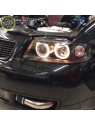 Faróis Angel Eyes Black - Audi A3 8L Facelift (2000-2003) Faróis Angel Eyes Black - Audi A3 8L Facelift (2000-2003)