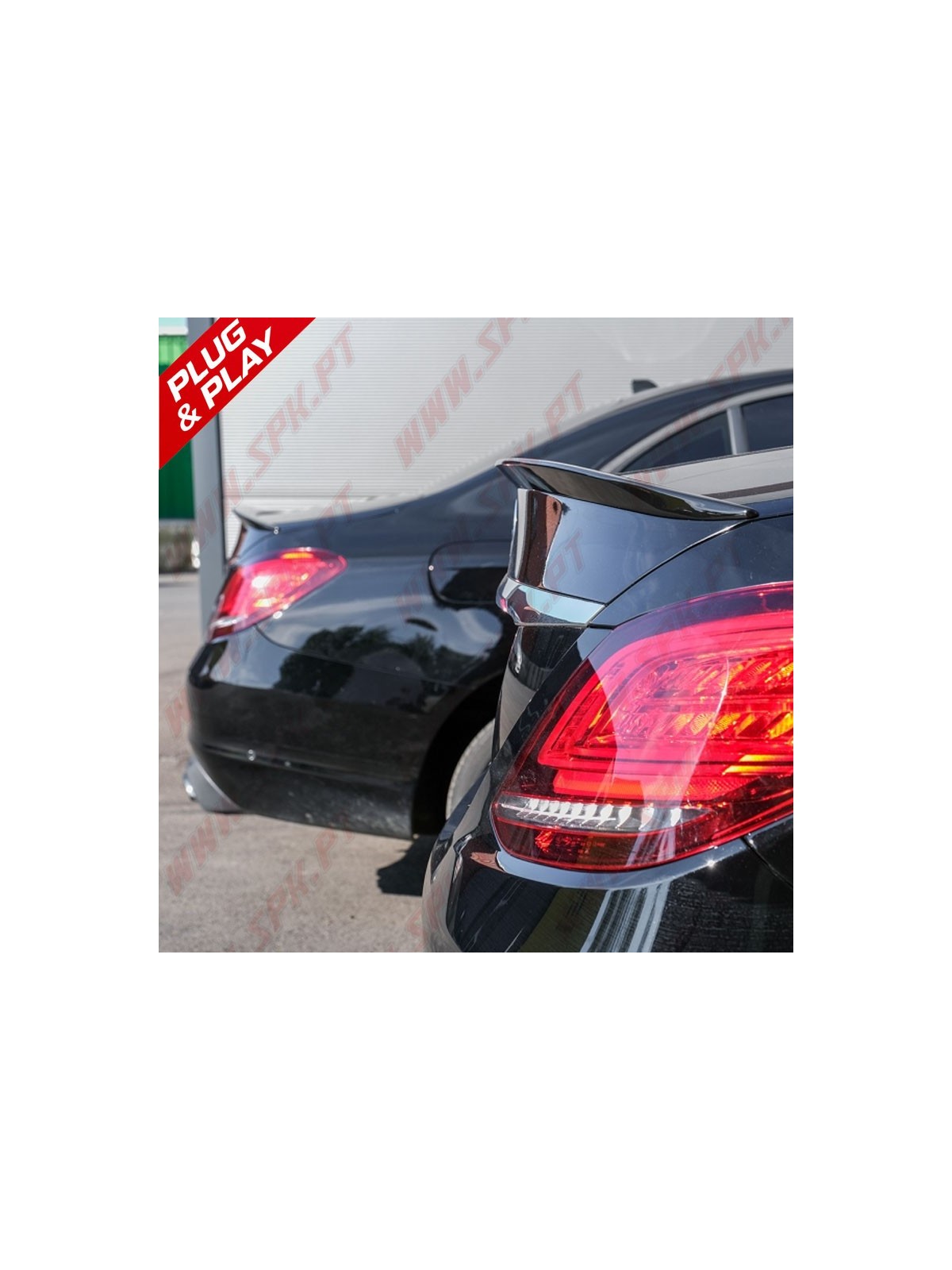 Aileron Traseiro Look C63 AMG - Mercedes W205 Sedan (2014-2021)