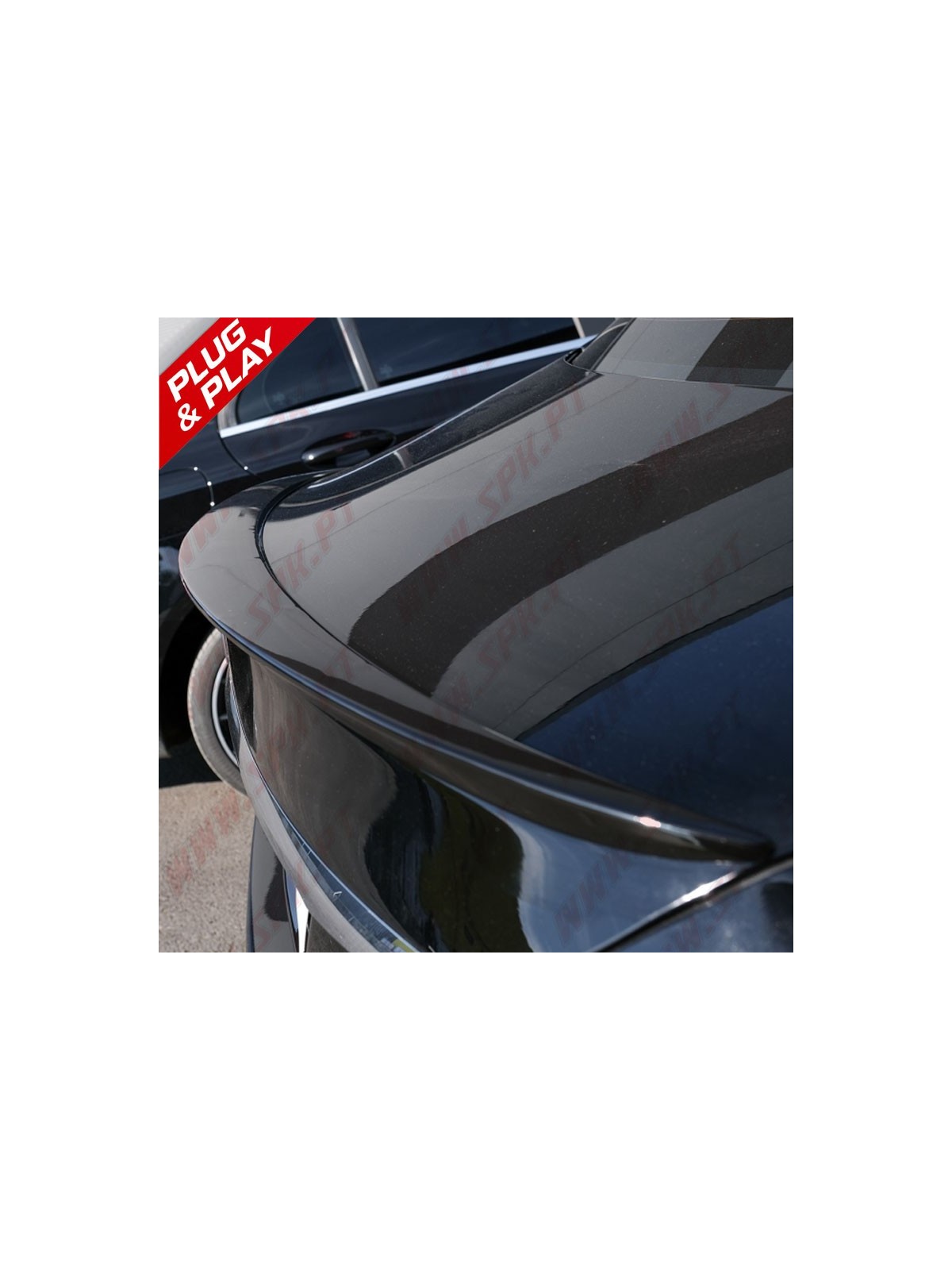 Aileron Traseiro Look C63 AMG - Mercedes W205 Sedan (2014-2021)