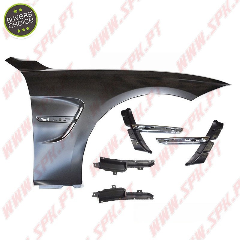 Pack 2 Guarda-Lamas Look M4 - BMW F32 / F33 / F36 (2013-2020)